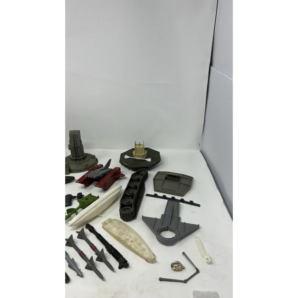 Huge Lot of Vintage GI Joe Parts and Pieces 50+ Hasbro 80's and 90's Cobra ARAH